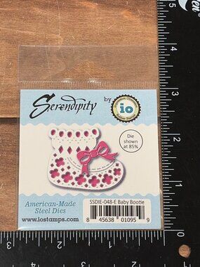 IMPRESSION OBSESSION SSDIE-048-E BABY BOOTIE STEEL CRAFT DIE